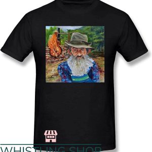 Popcorn Sutton T-Shirt Sutton Art T-Shirt Trending