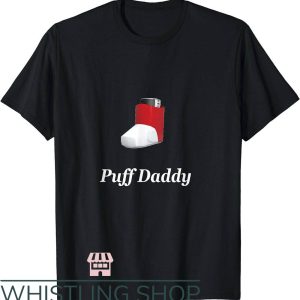 Puff Letter T-Shirt Puff Daddy Letter Shirt