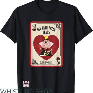 Queen Of Spades T-Shirt Disney Villains The Queen Of Hearts