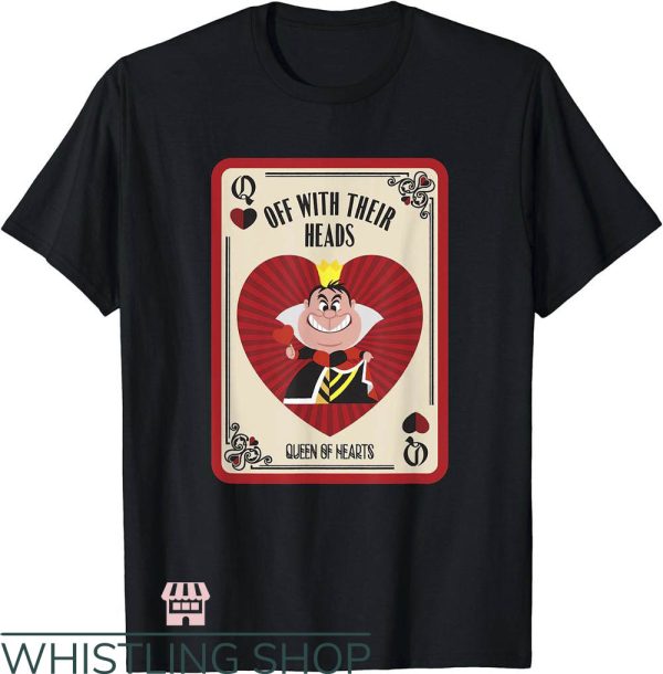 Queen Of Spades T-Shirt Disney Villains The Queen Of Hearts