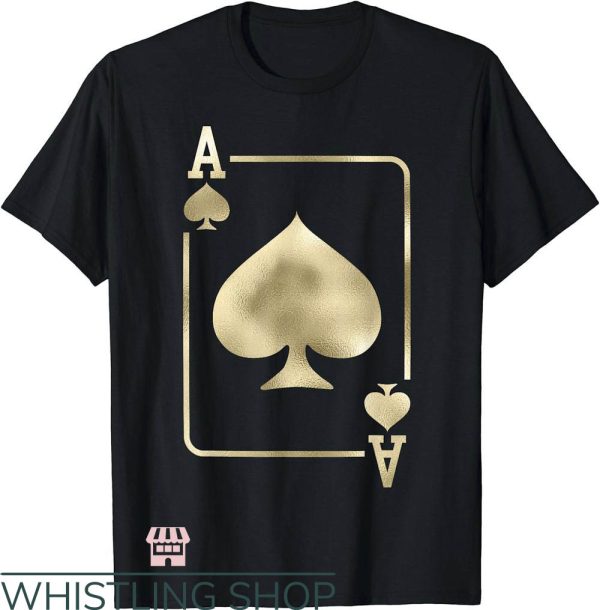 Queen Of Spades T-Shirt Spades Playing Card Trending