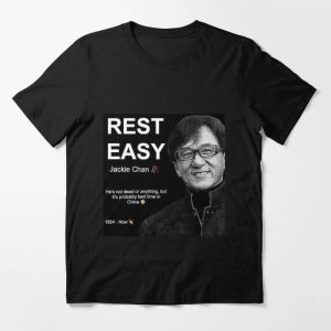 Rest Easy T-shirt Rest Easy Jackie Chan T-shirt