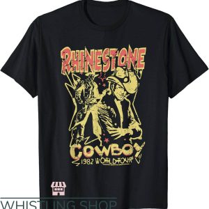 Rhinestone Cowboy T-Shirt Cowboy Vintage Western Trending