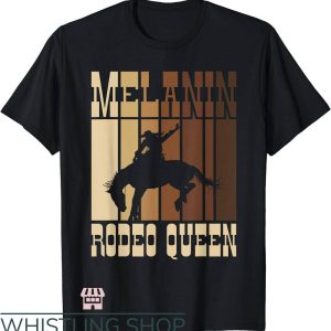 Rodeo Queen T-Shirt African American Cowgirl Shirt Trending
