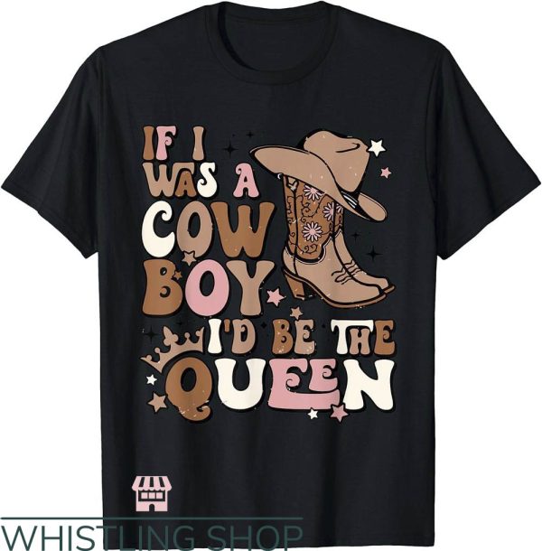 Rodeo Queen T-Shirt Retro Cowgirl Western T-Shirt Trending