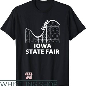 Roller Coaster T-Shirt Iowa State Fair Roller