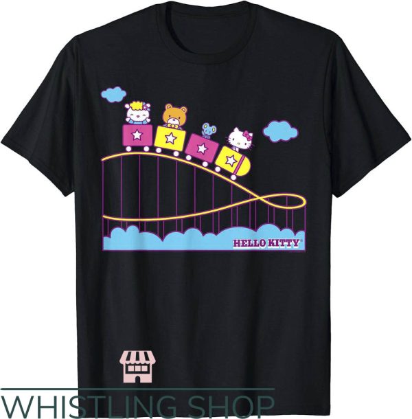 Roller Coaster T-Shirt Roller Coaster Hello Kitty Friends