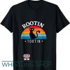 Rootin Tootin Cat T Shirt Retro Style