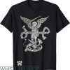 Saint Michael T-Shirt Angel Defend Us T-Shirt Trending