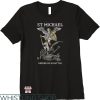 Saint Michael T-Shirt Defend Us In Battle Trending