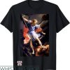 Saint Michael T-Shirt Devil Christian Goth T-Shirt Trending