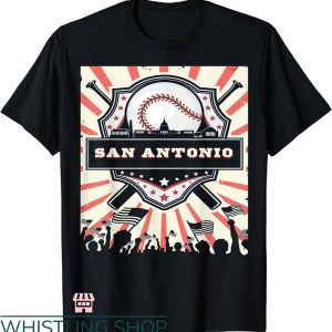 San Antonio T-shirt San Antonio Baseball Graphic T-shirt