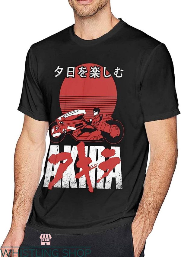 Shakira Akira T-shirt Akira Shotaro Kaneda Motorcycle Shirt
