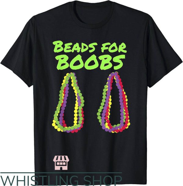 Side Boob T-Shirt Beads For Boobs Shirt