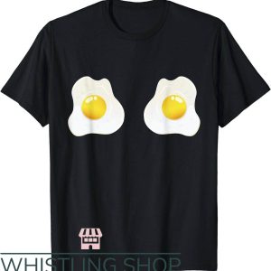 Side Boob T-Shirt Egg Boobs Cool Shirt