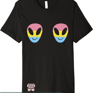 Side Boob T-Shirt Pansexual Alien Boobs Shirt