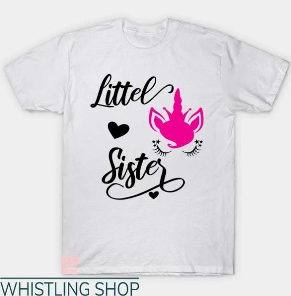 Sister And Brother T Shirt Big Sister Little Sister Gifts