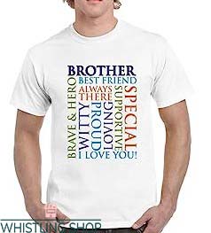 Sister And Brother T Shirt Love You Brother Tee Shirt