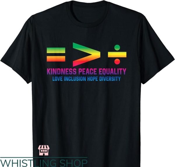 Social Justice T-shirt Greater Than Division