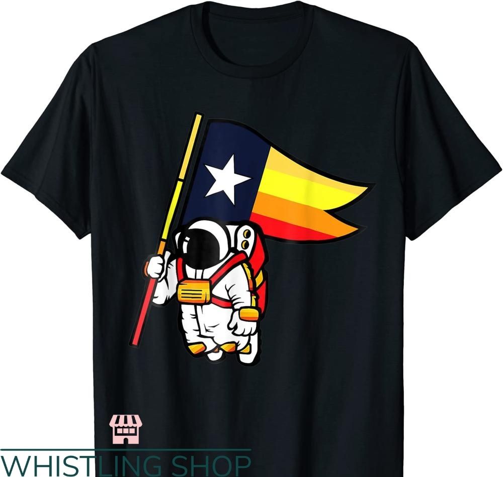 Space City T-shirt Houston Space City Astronaut