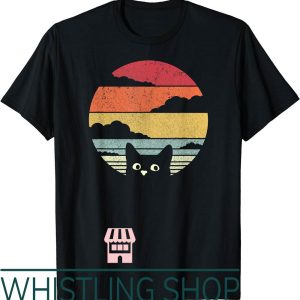 Spirted Away T-Shirt Cat Retro Style
