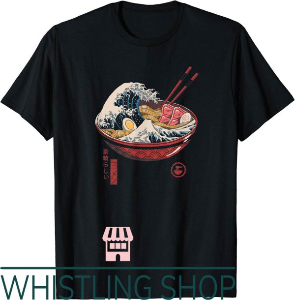 Spirted Away T-Shirt Great Ramen Wave