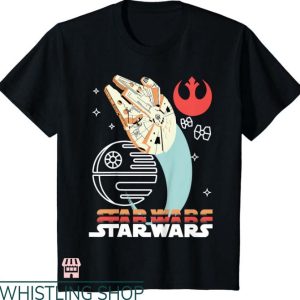 Star Wars Couples T Shirt Star Wars Falcon Death Star