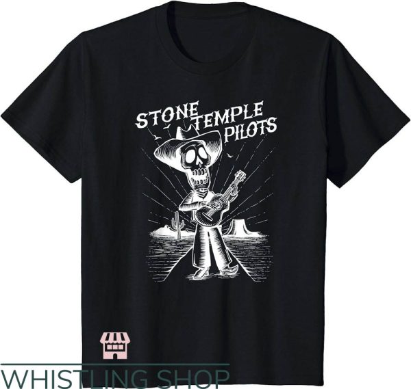 Stone Temple Pilots T-Shirt Day The Dead Skeleton Trending