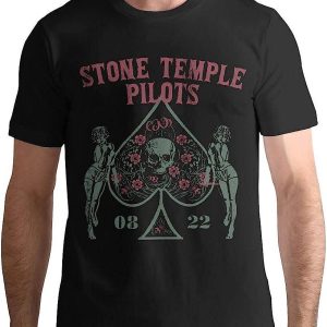 Stone Temple Pilots T-Shirt Queen Of Spades Tee Trending