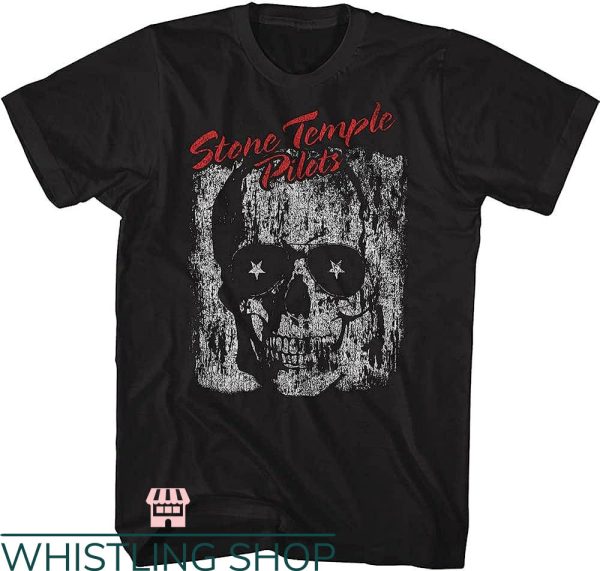 Stone Temple Pilots T-Shirt Skull Sunglasses Shirt Trending