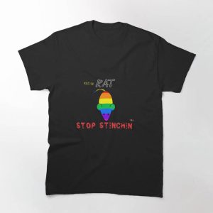 Stop Snitching T-shirt F.E.D Up Rat Stop Snitchin T-shirt