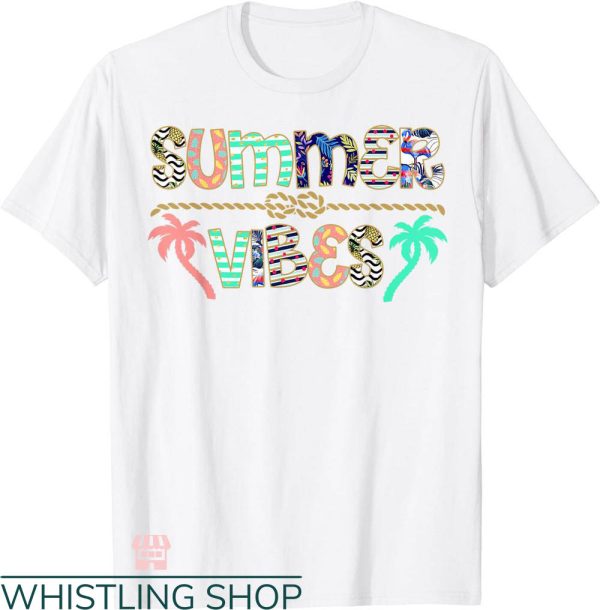 Summer Vibes T-shirt Summer Vibes Palm Trees T-shirt