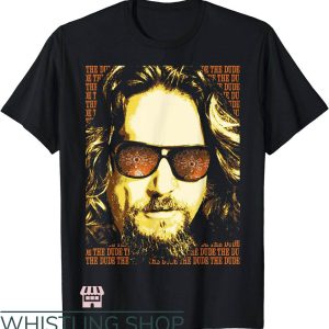 T Big Lebowski T-Shirt Big Lebowski The Dude Portrait Shirt