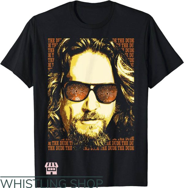 T Big Lebowski T-Shirt Big Lebowski The Dude Portrait Shirt