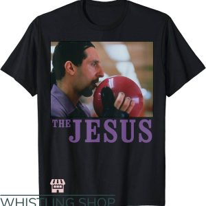 T Big Lebowski T-Shirt Jesus Licking Bowling Ball Trending