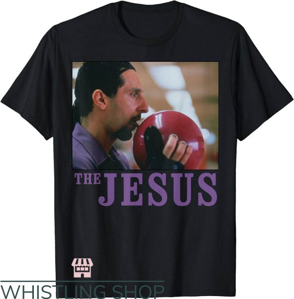 T Big Lebowski T-Shirt Jesus Licking Bowling Ball Trending