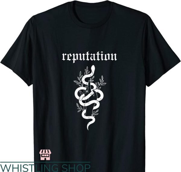 Taylor Swift Book T-shirt Snake Reputation In The World