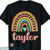Taylor Swift Book T-shirt Taylor Name Birthday