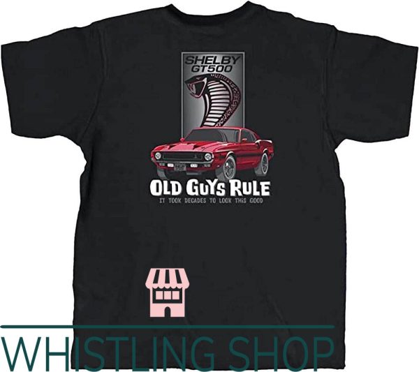Thomas Shelby T-Shirt Old Guy Rules Graphic Look Good