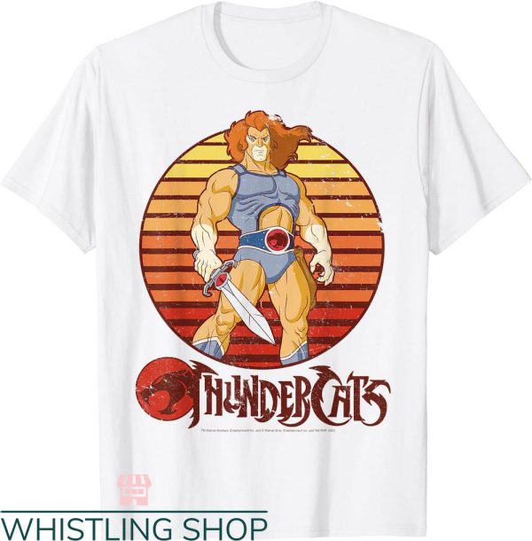 Thunder Cat T-shirt Thunder Cat Lion-O Retro Sunset T-shirt