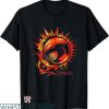 Thunder Cat T-shirt Thunder Cat Logo On Fire T-shirt