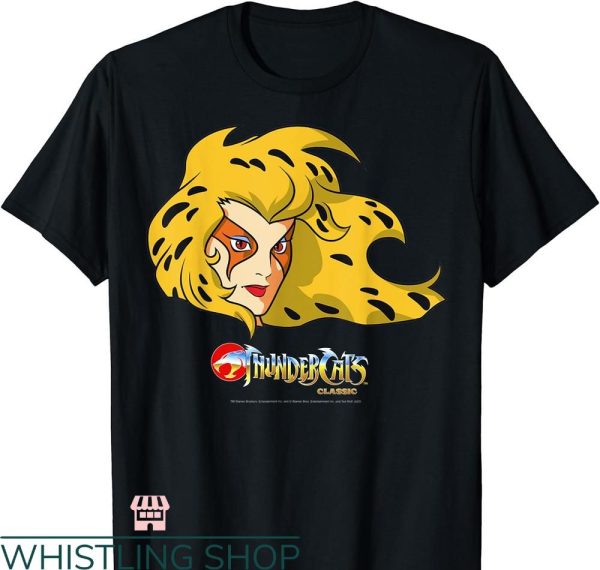Thunder Cats T-shirt Cheetara Big Face