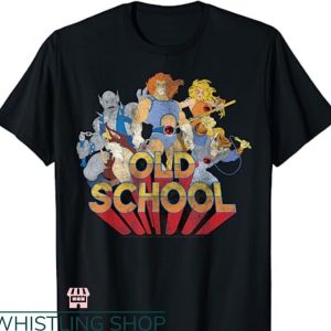 Thunder Cats T-shirt Old School Group Shot
