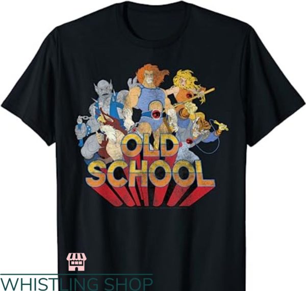 Thunder Cats T-shirt Old School Group Shot