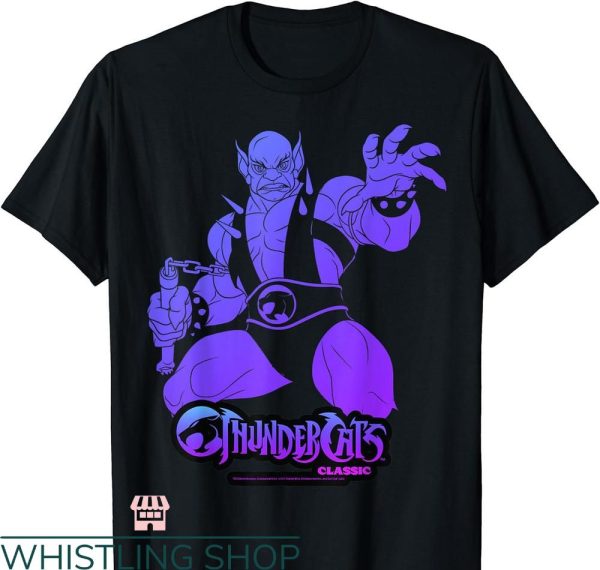 Thunder Cats T-shirt Panthro Gradient Portrait