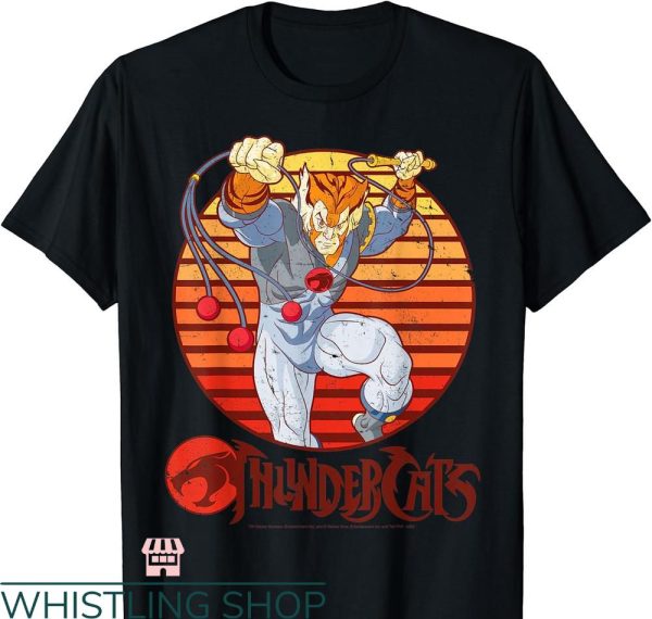 Thunder Cats T-shirt Retro Sunset Portrait