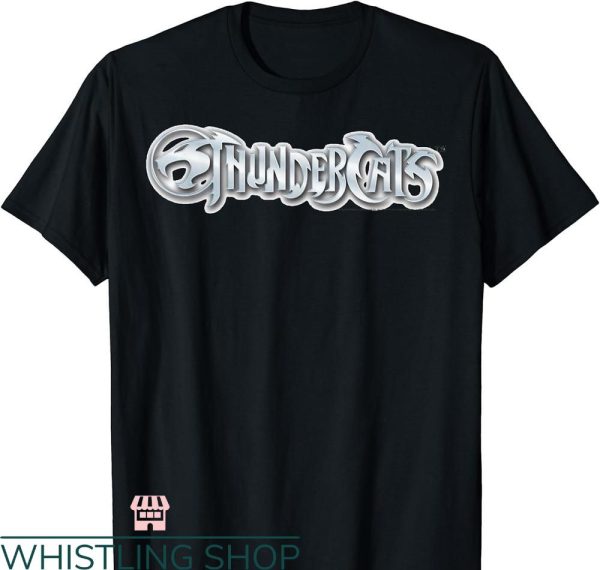 Thunder Cats T-shirt Simple Silver