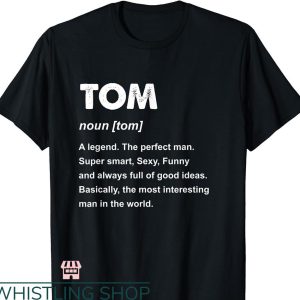 Tom Waits T-shirt Mens Tom Name