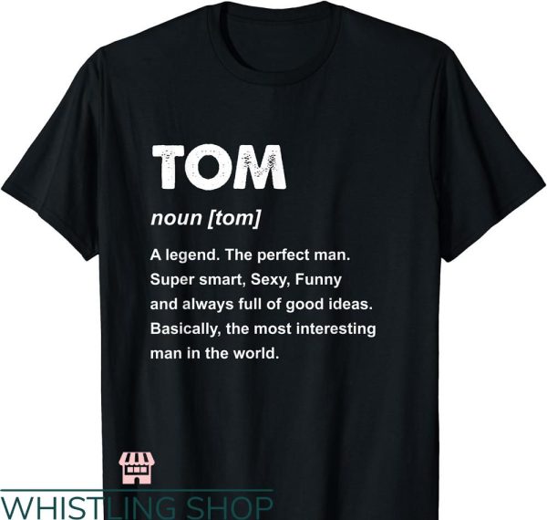 Tom Waits T-shirt Mens Tom Name