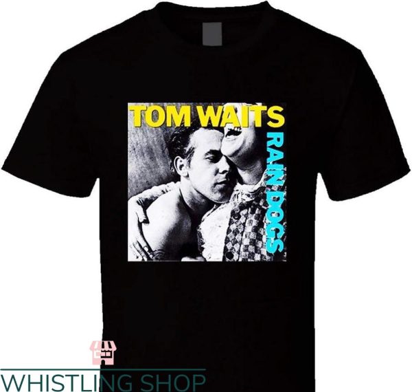 Tom Waits T-shirt Rain Dogs 80s Album